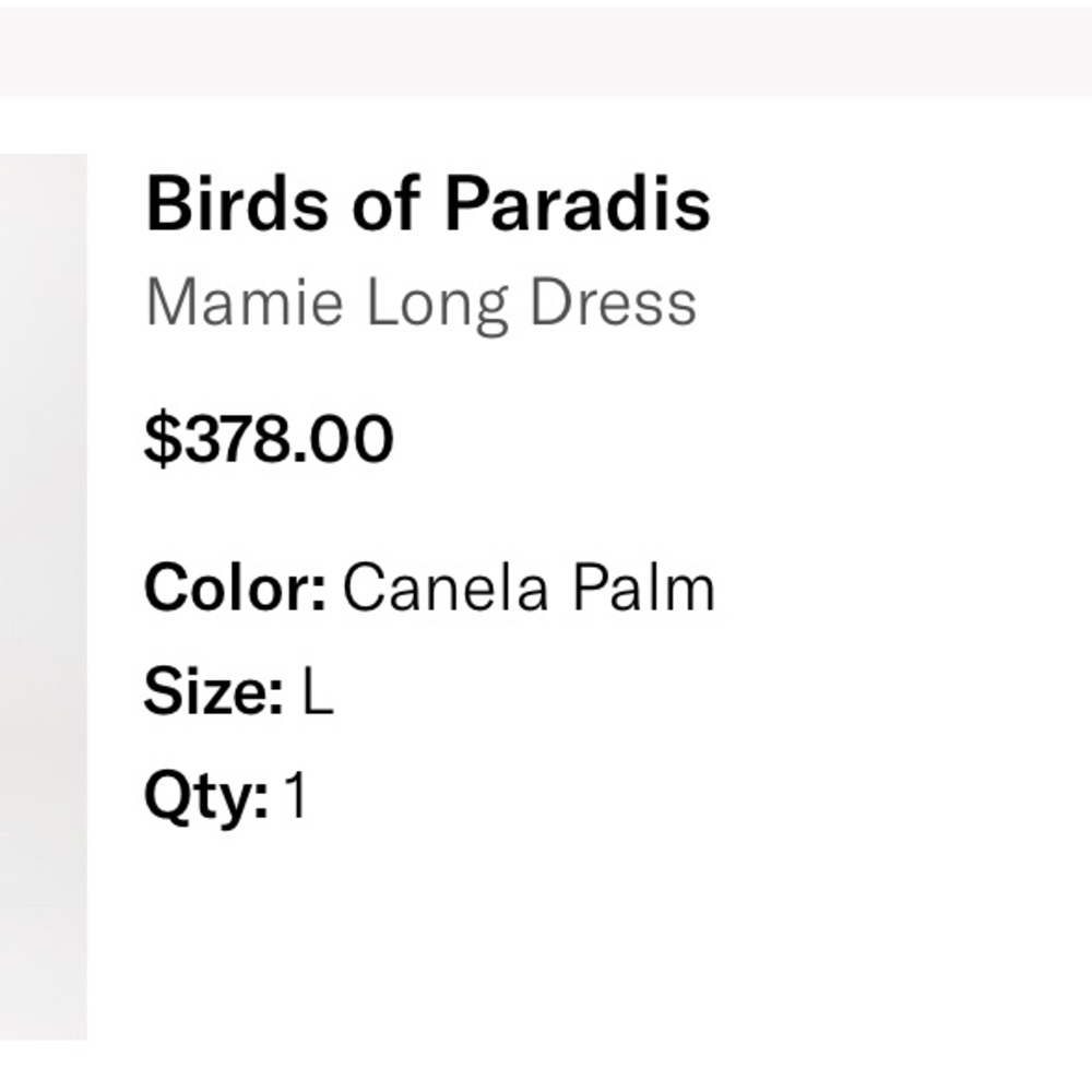 Trovata Birds of Paradis Mamie Long Dress - Picture 5 of 5
